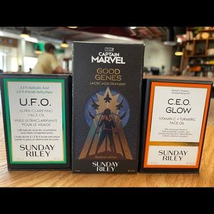 Sunday Riley limited Good Genes, CEO/ Glow/UFO!